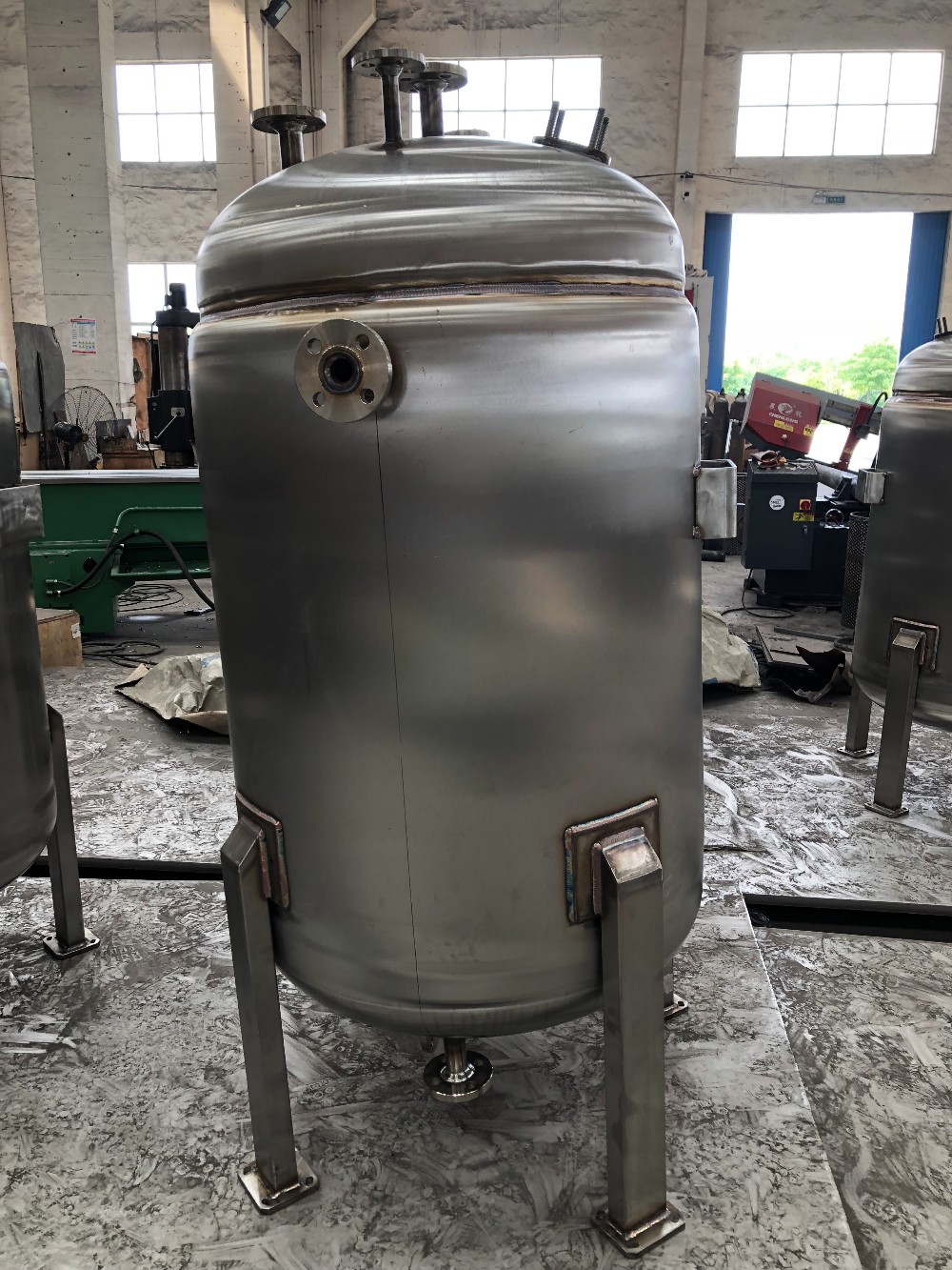 Large Volume Steel Storage Tanks / 40 Gallon Horizontal Pressure Tank