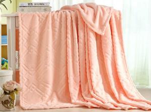 Quality Cozy King Size Flannel Blanket Throw Blanket For Bed / Sofa Warm Plush Eco Friendly wholesale