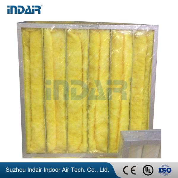4 Bags Industrial HEPA Filter , G3 Pocket HEPA Pre Filter For HVAC Air