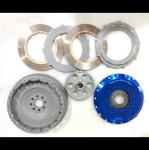 Twin Plate Performance Clutch Kits Fit 215mm for SR20 Turbo Nissan Silvia S13 /