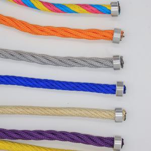 Quality Combination Outdoor Playground Rope 16mm 6 Strand With Steel wholesale