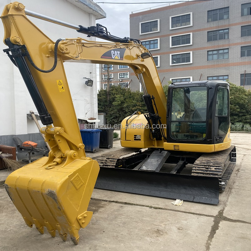 used crawler excavators CAT 308C second hand digger crawler excavators used machinery 8ton crawler excavator price
