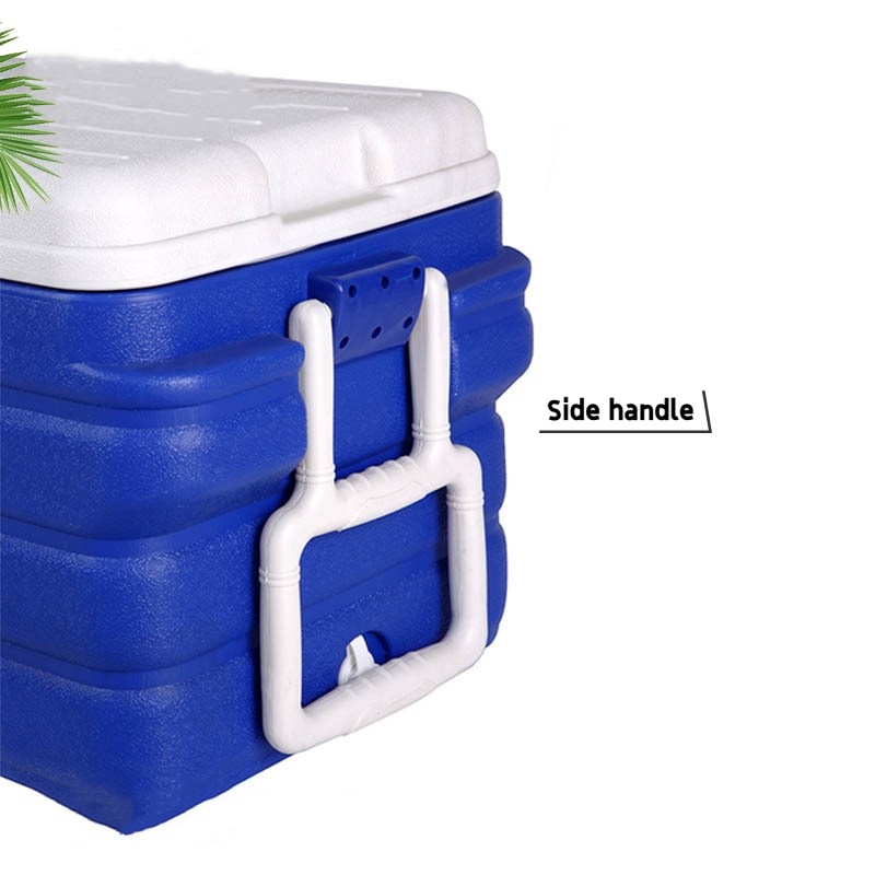 Phefon 90L With Wheels Outdoor Ice Box Cooler Box With Ice Pack