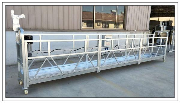 Aluminium ZLP630 6m counter weight suspended platform, building construction