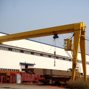 Quality IP55 Rugged Half Door Cantilever Single Girder Gantry Crane wholesale