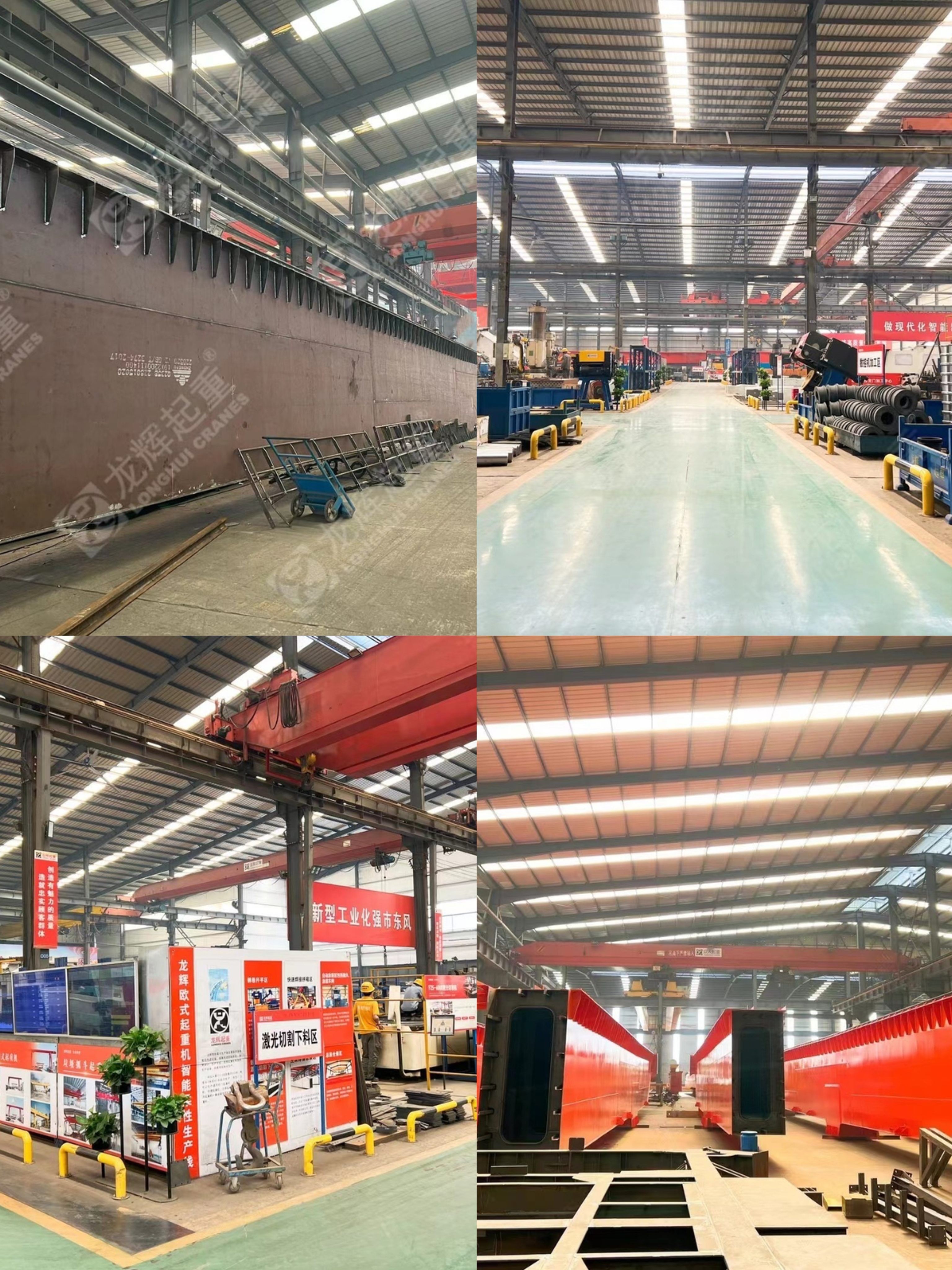 20-30m/Min Overhead Light Duty Crane A3-A5 With Emergency Stop