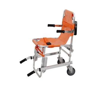 Quality Flexible Staircase Stretcher Orange Smooth And Safe Patient Transfer wholesale