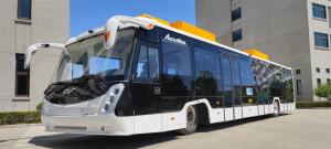 Quality Xinfa Full Electric Airport Passenger Bus 7200mm Wheelbase wholesale