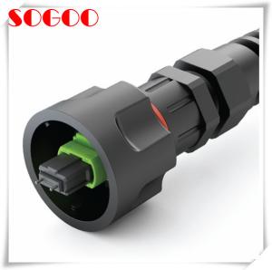 Quality IP67 Rated MPO MTP Ruggedized Fiber Optic Cable Armored Structure For 4G / 5G wholesale