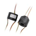 ID 12.7mm Through Hole Slip Ring 6 Circuits 5A