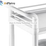 Hospital Furniture Equipment Nursing White Medical Trolley Cart