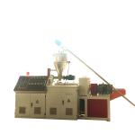 Twin Screw Caco3 PVC Shower Room Plastic Profile Machine