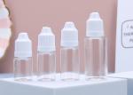 5ml PET E Liquid Dropper Bottles Childproof Screen Printing