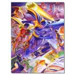 Flip 3D Lenticular Poster Printing / 3D Movies Posters Avengers Advertisement