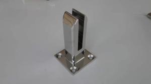 Quality stainless steel glass pool hardware ,glass pool spigot ,stainless steel glass balustrade clamp , wholesale