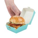 Food Packaging Burger Box with Customized Design and Food Grade Paper