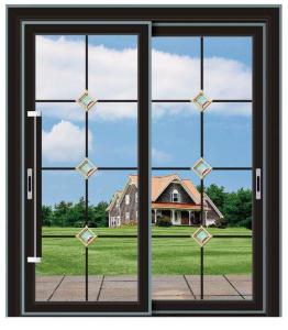 Quality Double Tempered Aluminium Sliding Windows Corrosion Resistance For House wholesale