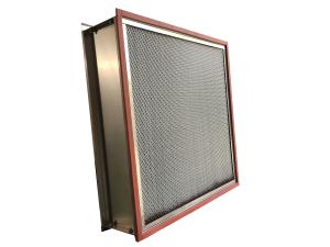 Quality Galvanized 0.3um High Temperature HEPA Filter For Oven Equipment wholesale