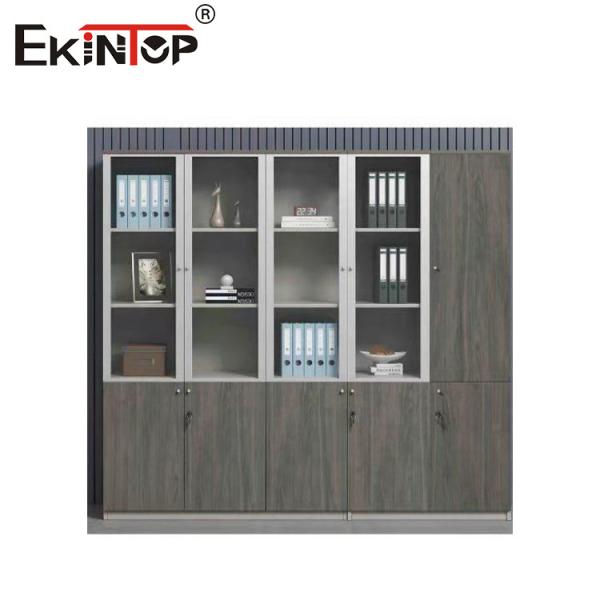 Cheap Office Furniture Filing Cabinet Office Background Cabinet Wooden Bookcase for sale