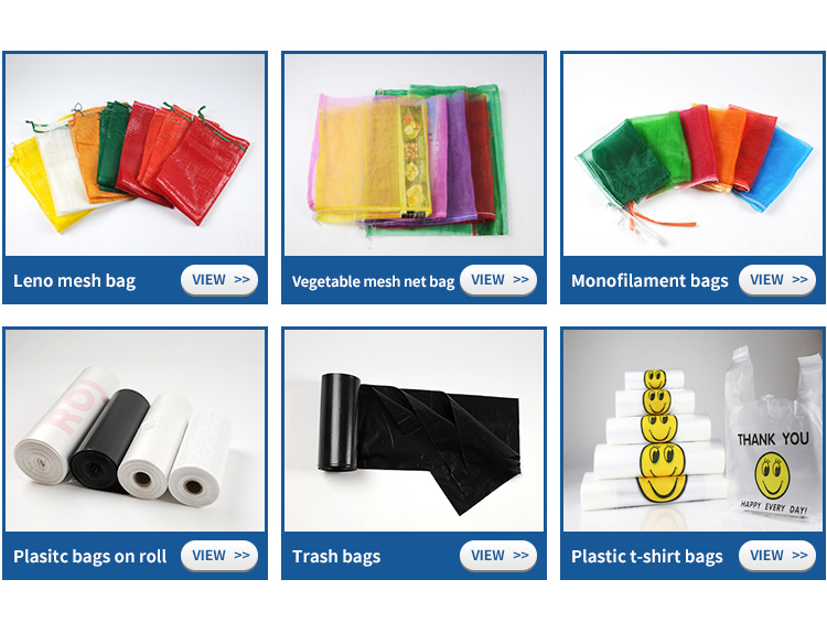 Reusable Vegetables Mesh Bag In PP Material With Drawstring Sealing