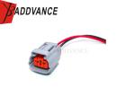 6195-0003 Female 2 Pin Knock Sensor Industrial Electrical Wire Harness For Mazda
