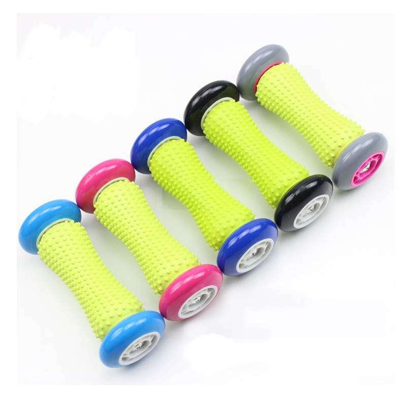 Back Handheld Muscle Massage Roller Sticks For Foot TPR PVC 17CM