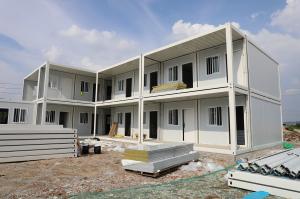 Quality Detachable Prefabricated Shipping Container Houses Anti Seismic Mobile Prefab Homes wholesale