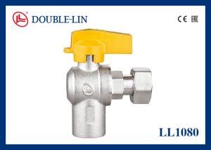 Quality Female x Revolving Female Nut F3/4&quot; x F3/4&quot; Brass Gas Valves wholesale