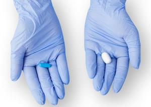 Quality Medical Hand Non Sterile Gloves Nitrile Powder Free For Personal Safety wholesale