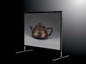 Quality 400 Inch Fast Fold Screens , Mobile Projection Screen For outdoor events , exhibitions wholesale