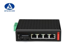 Quality IEEE802.3az Fast Ethernet Media Converter 4x10/100Base TX / 4xPoE wholesale