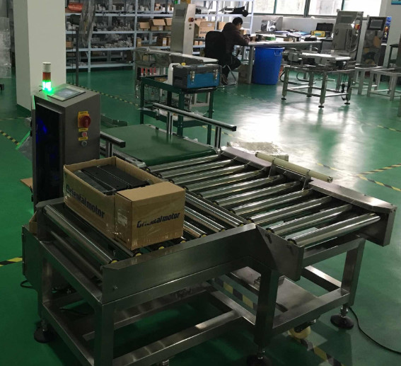 Check Weigher for Heavy Weight 10- 20kgs products weight and reject process
