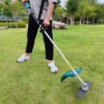 Mowing Tool Portable Lithium Battery Grass Trimmer 1kw Electric Strimmer