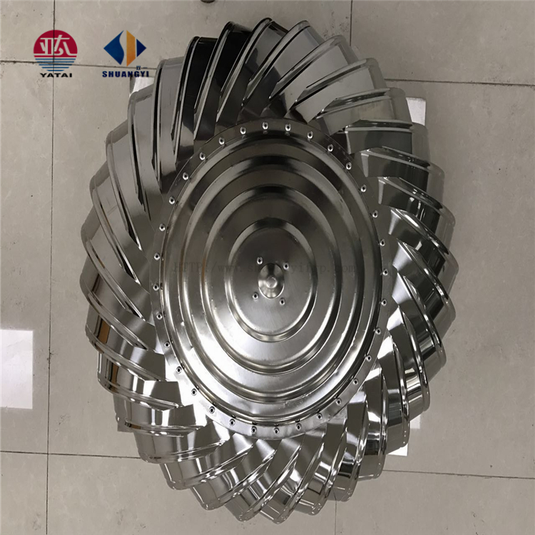 SS304 Arranged Roof Made Wind Powered Exhaust Fan Roof Ventilator for Roof Assembled