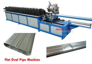 Oval Duct Machine, Flat Oval Duct Machine, Pipe Roll Forming Machine