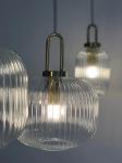 Mid century pendant light retro design glass lampRestaurant Hotel Simple