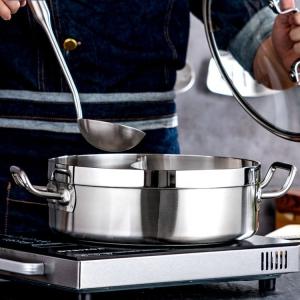 Quality Direct Selling Food Food Grade 304 Stainless Steel Cookware Induction Cooking Pot Multipurpose Hot Pot Soup Pot With Divider wholesale