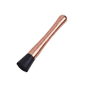 Quality Stainless Steel Copper Cocktail Muddler 8 Inches Old Fashioned wholesale