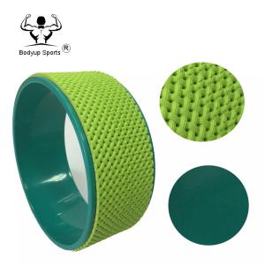 Quality Eco Friendly Fitness Massage Foam Roller Yoga Wheel With Non Slip Surface wholesale