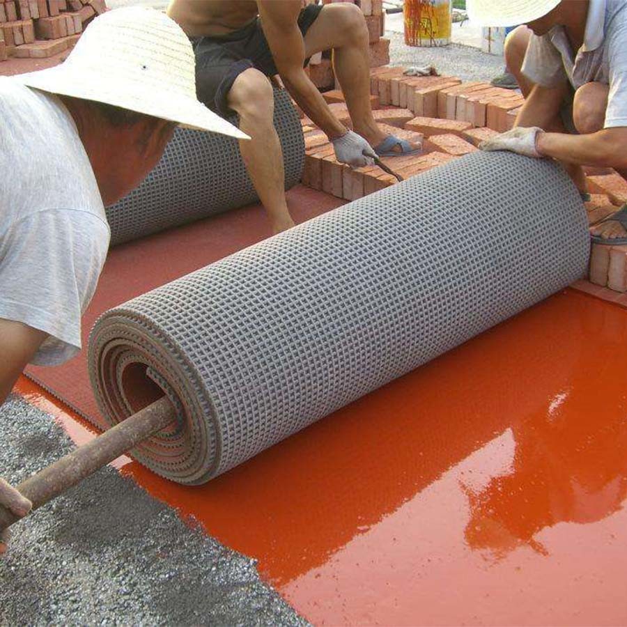 Rubber Home Prefabricated Running Track Roll Two Layer Structure Environment Friendly