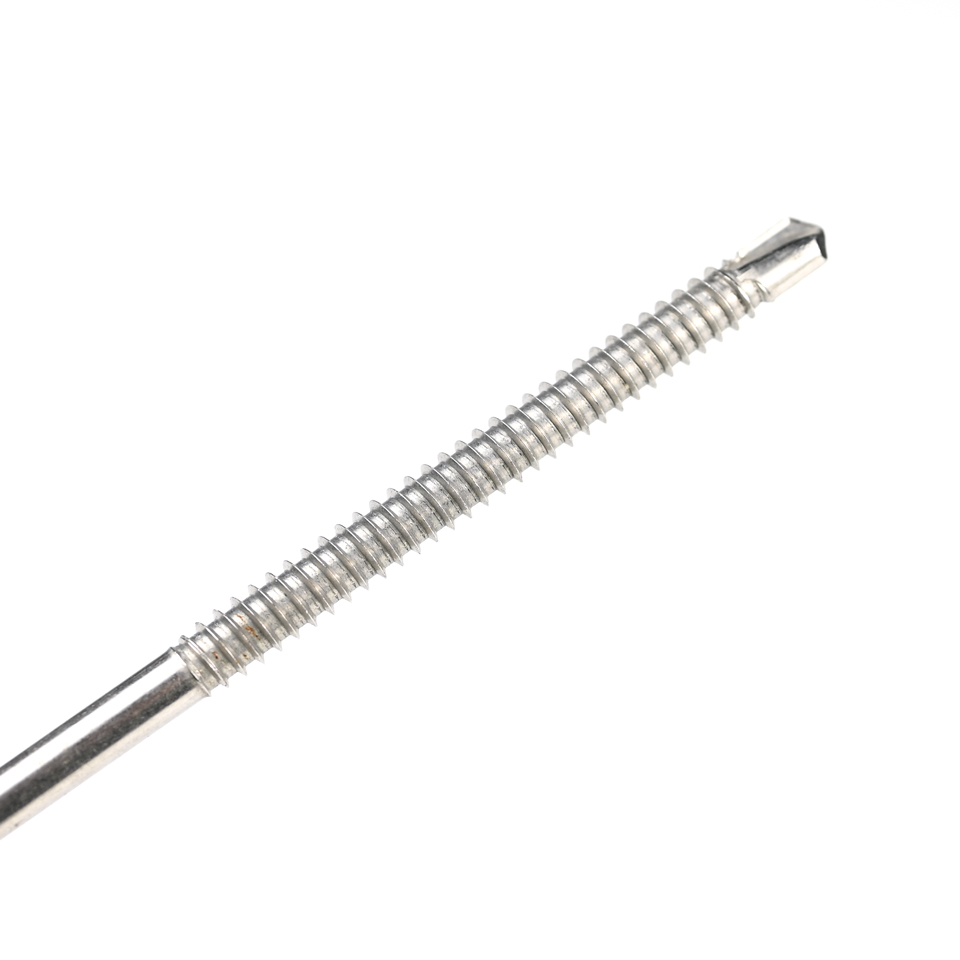 Ruspert Finish 5.5x140mm 410 SS Hexagon Head Self Drilling Screw for Roofing Insulation