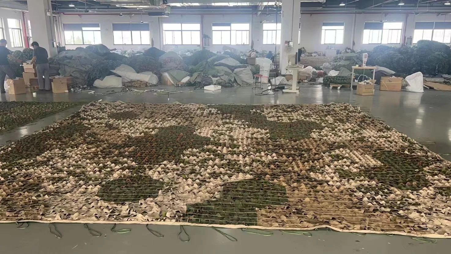 Outdoor Camo Netting Fabric Mesh multispectral camouflage net 20*20 Camouflage Net