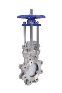 Mining Industry DN50 Manual / Pneumatic Actuator Knife Gate Valve