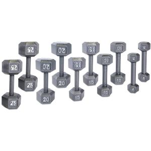 Quality Anti Slip 50 Lb Cast Iron Kettlebell Anti Wear 2.5kg Hex Head Dumbbells wholesale