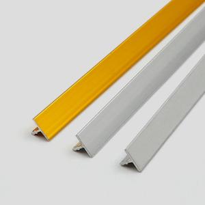 Quality T - Shaped Aluminium Tile Trim Profiles Dirt Resistant wholesale