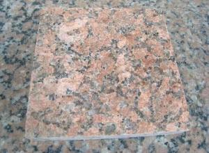 Quality Nature Granite Stone Tiles Polished Finishing Solid Surface Red Color wholesale