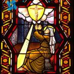 Luxury Decorative Stained Glass Panels Crystal Art Glass For Door