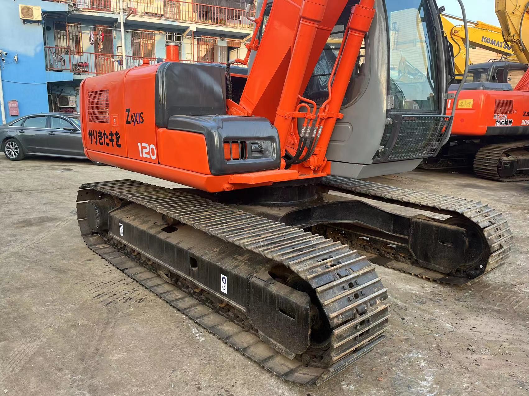 12ton Used Crawler Excavator Hitachi Japan 100% Original Diesel Engine Long Lasting