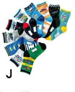 Quality Lovely japan cartoon design anti-bacteria cotton socks for boys wholesale