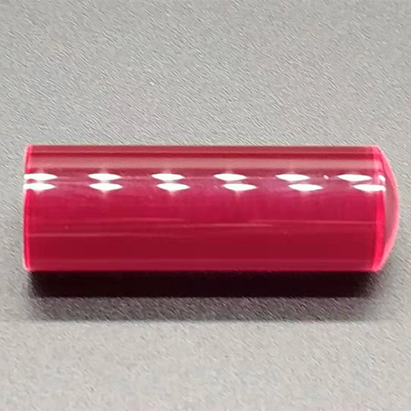 Ruby Optical Sapphire Rod Customized Length Polished Cylidner